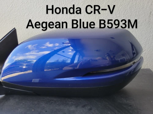 NEW AEGEAN BLUE 2017-22 Mirror fits a Honda CR-V EX/EX-L/TOURING Driver Left