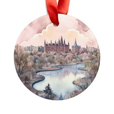 OTTAWA ONTARIO CANADA Skyline, Canadian Travel, Personalized Acrylic Ornament