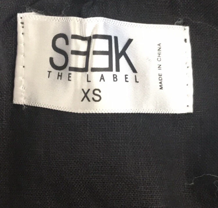 lf black bralette