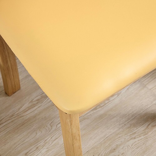 4pcs 100% Waterproof PU Leather Dining Chair Slipcovers - Picture 45 of 130