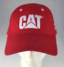 CAT Caterpillar SnapBack Trucker Hat Cap GO BIG RED Huskers NMC Nebraska