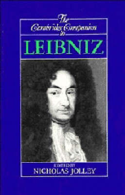 The Cambridge Companion to Leibniz Jolley Paperback Cambridge University Press