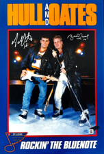 Brett Hull & Adam Oates Signed Auto 12x18 Hull & Oates Poster Photo Beckett COA