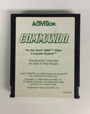 Commando (Atari 2600, 1985) Authentic Cartridge Only