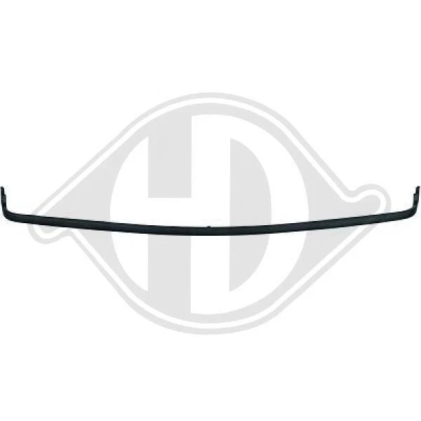 DIEDERICHS Calandre De Pare-Chocs Avant Noir Pour BMW 3 Série Cabriolet E30 - Photo 1/1