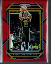 2023 Panini Prizm WNBA Prizms Red #93 Katie Lou Samuelson /199 