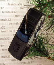 1970 CUDA 426 '70 PLYMOUTH BARRACUDA BLACK BLUE CHRISTMAS TREE ORNAMENT XMAS