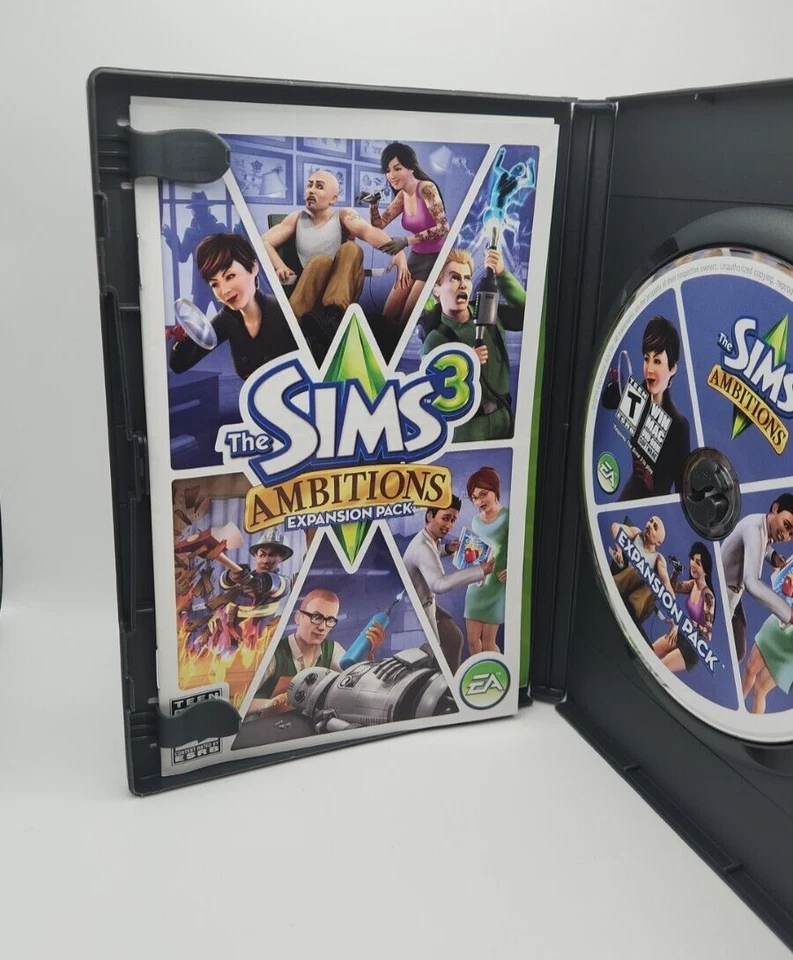 The Sims 3: Ambitions Expansion Pack - 2010 - EA Games - USED - Image 4 of 4