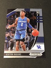 2020-21 Panini Prizm Draft Picks ASHTON HAGANS RC Rookie Base Card #39 KENTUCKY