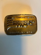 Vintage Porsche Belt Buckle 1975- Solid Brass