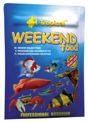 Tropical WEEKEND FOOD Tabletten Fischfutter Wochenend Futter für Fische 24 St.