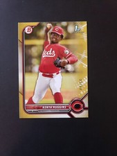 2022 Bowman Kenya Huggins /50 Gold Parallel #BD140 Bowman 1st