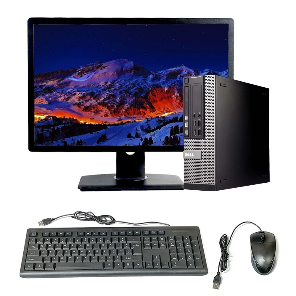 Dell i5 Tower Desktop Computer 8GB RAM 500GB HD 22in LCD