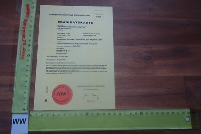 Prädikatskarte Kino Film IMMER NOCH EIN SELTSAMES PAAR 1998 Paramount Pict.