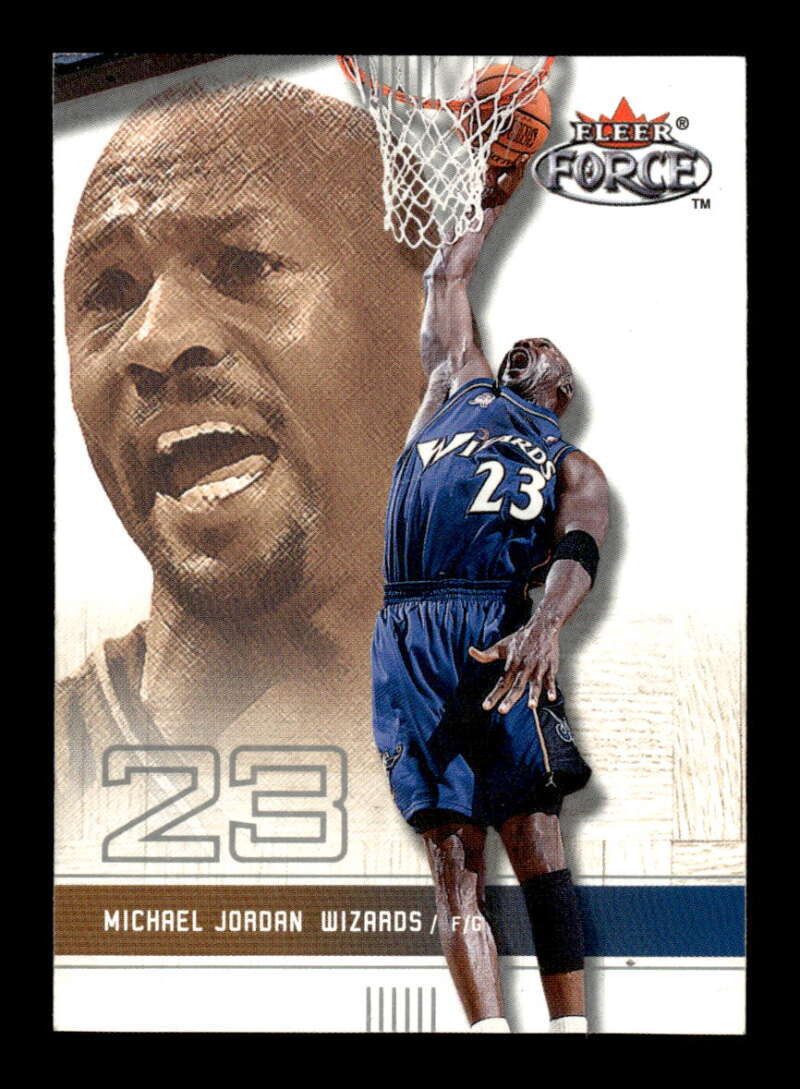 2001-02 Fleer Force 61 Michael Jordan Wizards NM BXCP11