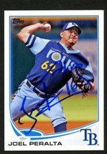 Joel Peralta #US6 signed autograph auto 2013 Topps Baseball Trading Card 