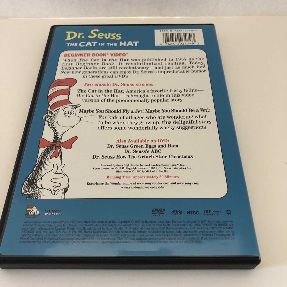Dr. Seuss - The Cat in the Hat (DVD, 2002) 74644934793| eBay