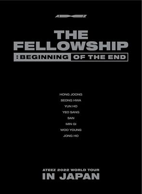K-POP・アジア ATEEZ 2022 WORLD TOUR IN JAPAN ATEEZ 2022 WORLD TOUR THE FELLOWSHIP BEGINNING OF THE END IN JAPAN