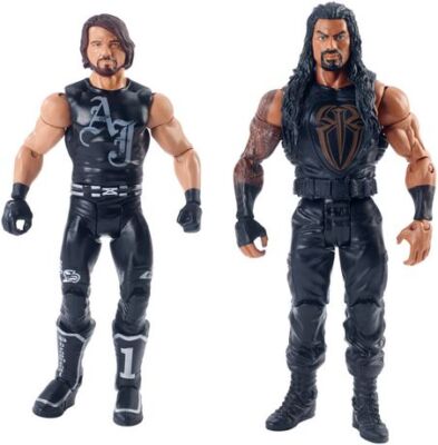 WWE Battle Packs Series 45 AJ Styles and Roman Reigns 2 Action