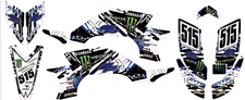 Fits YAMAHA YFZ450 2003-2008 GRAPHIC KIT STICKERS GRAPHIC KIT DECAL yfz 450