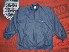 Vintage Adidas Lightweight Nylon Jacket/Bug Size US 14 L Navy Made In Hong Kong