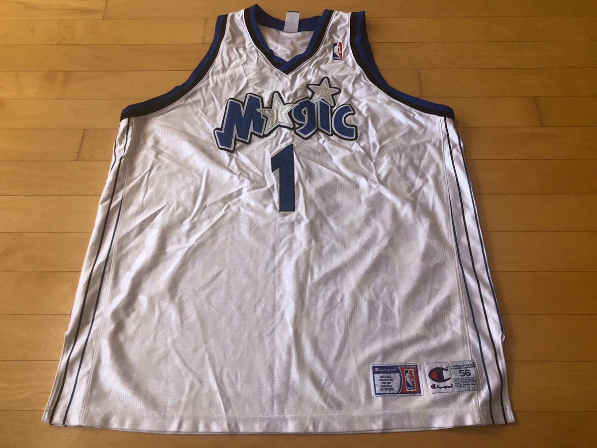 Tracy McGrady #1 Orlando Magic Champion AUTHENTIC Double Tag
