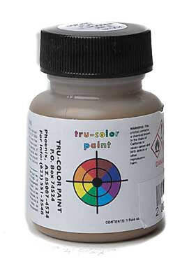 Tru-Color 875 Brushable Flat Light Wooden Rifle Stock 1 oz. Solvent Based Acryli