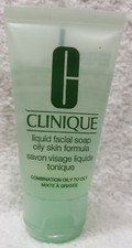 Clinique LIQUID FACIAL SOAP Combination Oily 3-Step Skin Care 1 oz/30mL New RARE