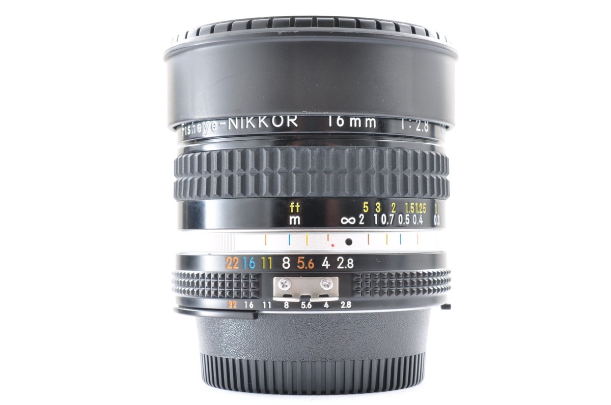 Nikon Ai-s Ais Fisheye Nikkor 16mm f/2.8 MF Lens From Japan Near