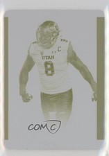 2015 National Treasures College Printing Plate Yellow 1/1 Nate Orchard #187 11ur