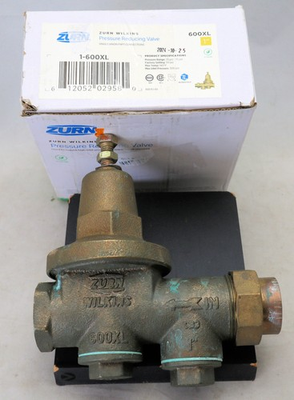 #ad Zurn 1 600XL 1 inch Water Pressure Reducing Valve FOR PARTS $45.00