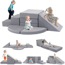Foam Climbing Blocks for Toddlers 1-3, Safety First Baby Climbing Blocks Indo...