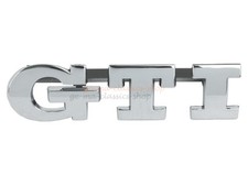 Schriftzug Emblem "GTI" VW Polo 6N vorne Kühlergrillemblem Original | 6N0853679A