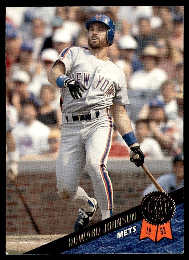 1993 Leaf Howard Johnson New York Mets #39