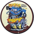 VINTAGE RAT FINK PORCELAIN SIGN HOT ROD ED "BIG DADDY" ROTH GAS STATION OIL FORD