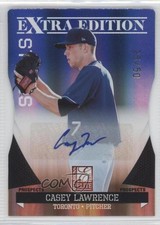 2011 Donruss Elite Extra Edition Prospects 25/50 Casey Lawrence #161 Auto 2u8