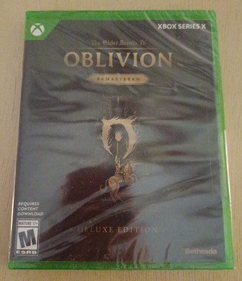 The Elder Scrolls IV Oblivion Remastered  Deluxe Edition  (XBOX SERIES X) NEW