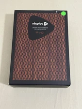 Nixplay W10F 10.1 inch Smart Digital Photo Frame - Wood, BRAND NEW NEVER OPENED!