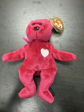 Ty Valentina the Red Bear Beanie Baby