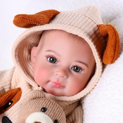 BABESIDE Lifelike Reborn Baby Dolls, 20 Inch Realistic Real Life Baby Poseabl...