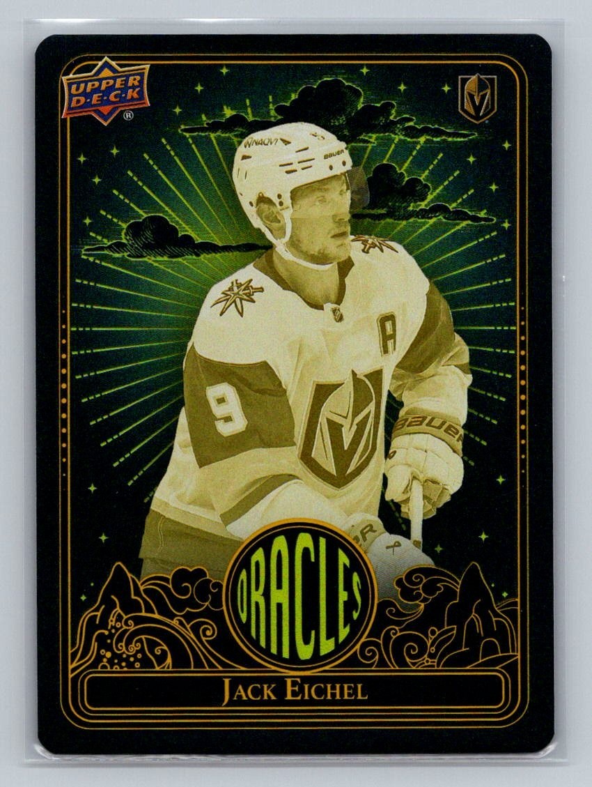 2024-25 Upper Deck Oracles # O-30 Jack Eichel Team USA Gold