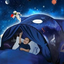 Fancy Dream Tents Kids Gift Child Space Foldable Tent Indoor Bed House Pop-up