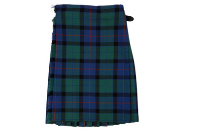 ACS Jungen Flower Of Scotland Kilt grün Tartan Größe UK W24,5 x L21
