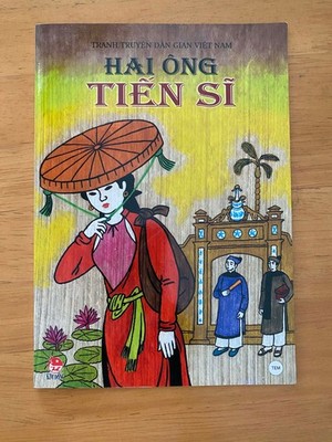 Hai Ong Tien Si  Sach - Tranh Truyen Dan Gian Viet Nam Vietnamese Language - NEW