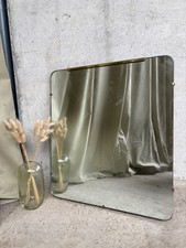 Vtg Mid Century Large Wall Hallway Overmantle Mirror Retro R1032