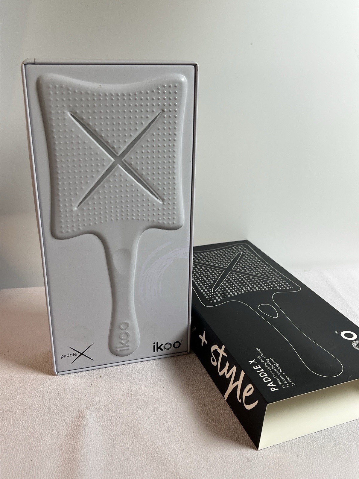 ikoo Paddle X Blow Drying And Styling Paddle Brush Black New In Box