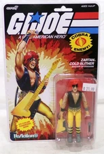 2025 Super7 ReAction+ G.I. Joe Zartan Cold Slither O-Ring 3.75" Figure New