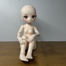 1/6 Naked BJD Doll Body with Animel Face DIY Nude Moveable Joint Body Toys DIY