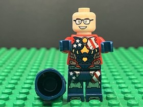 Lego Justin Hammer Minifigure Marvel Super Heroes 76077 sh0367 Iron Man 2