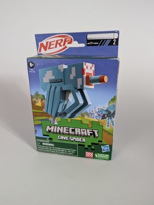 NERF Microshots Minecraft Cave Spider Blaster